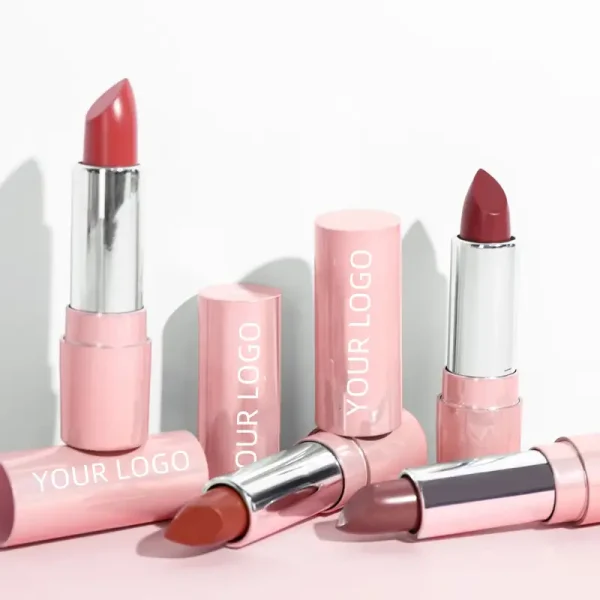 private label custom high pigmented creamy velvet lipstick