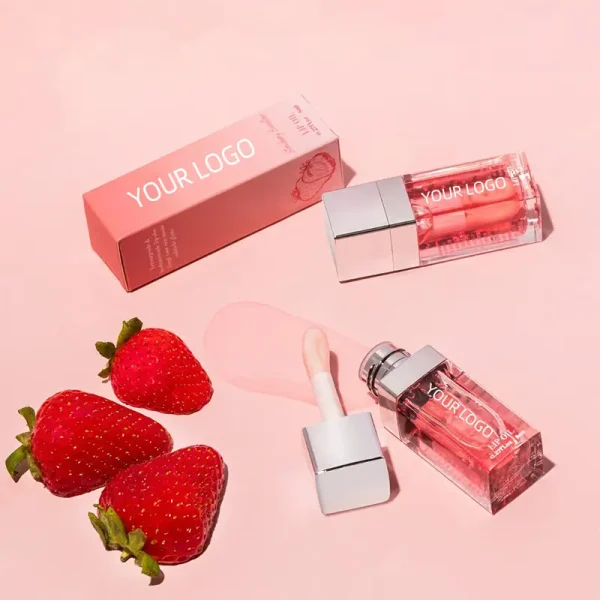private label fruit crystal jelly spf 50 lip oil duplicate [#8190]