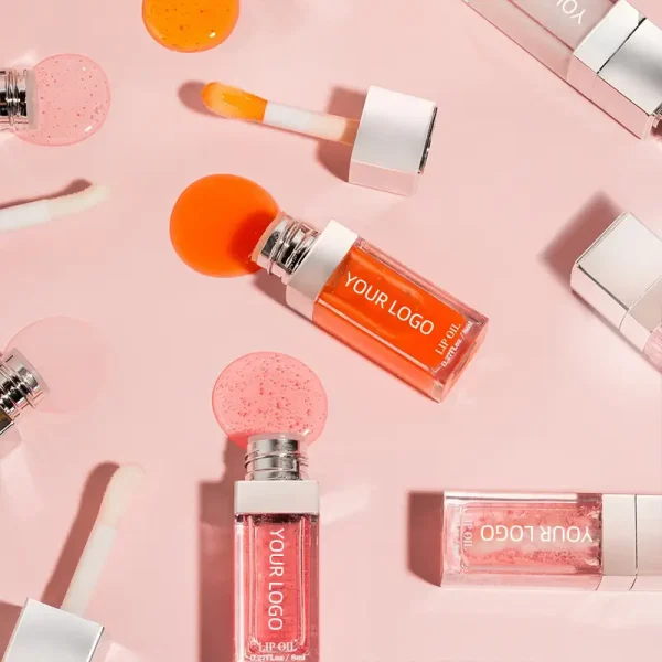private label fruit crystal jelly spf 50 lip oil duplicate [#8190]