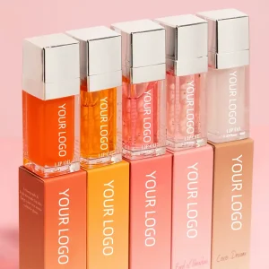 private label fruit crystal jelly spf 50 lip oil duplicate [#8190]