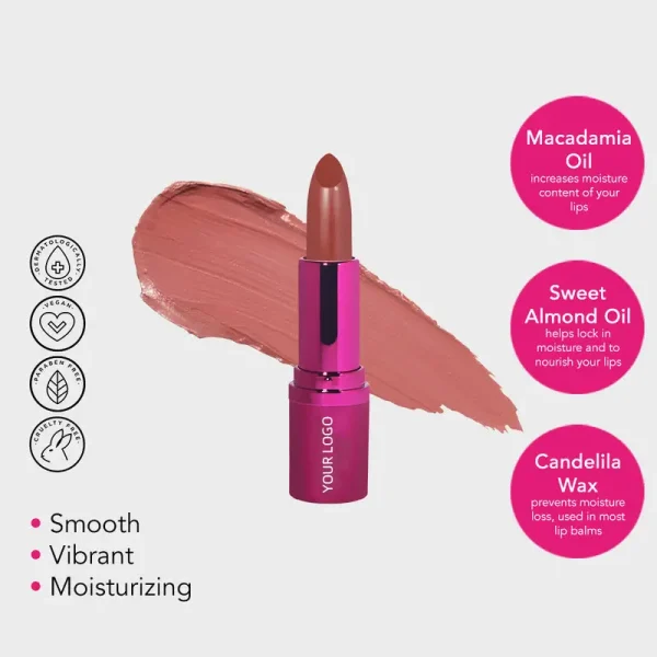private label custom high pigmented juicy tint lip balm