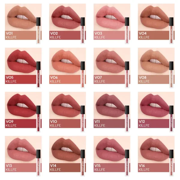 private label custom long lasting high pigment matte lip gloss