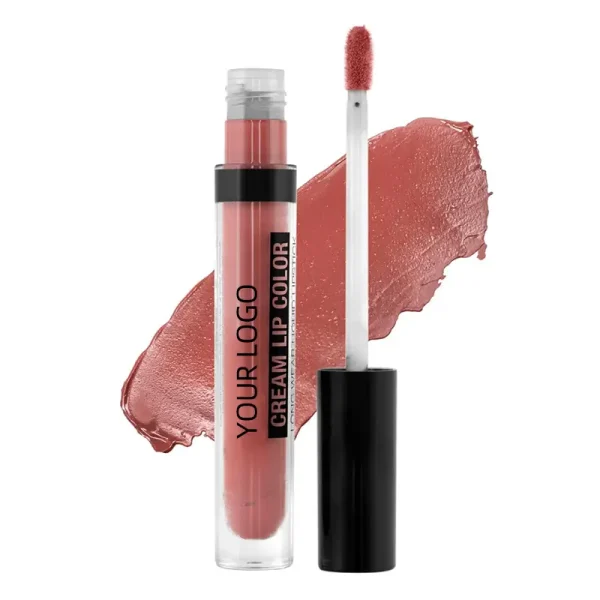 private label custom vegan nude matte liquid lipstick