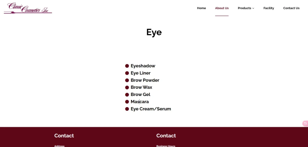 classic cosmetics inc mascara