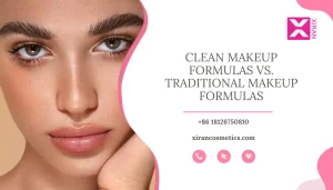 Saubere Make-up-Formeln im Vergleich zu traditionellen Make-up-Formeln