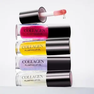 private label custom your logo collagen plumping lip oil