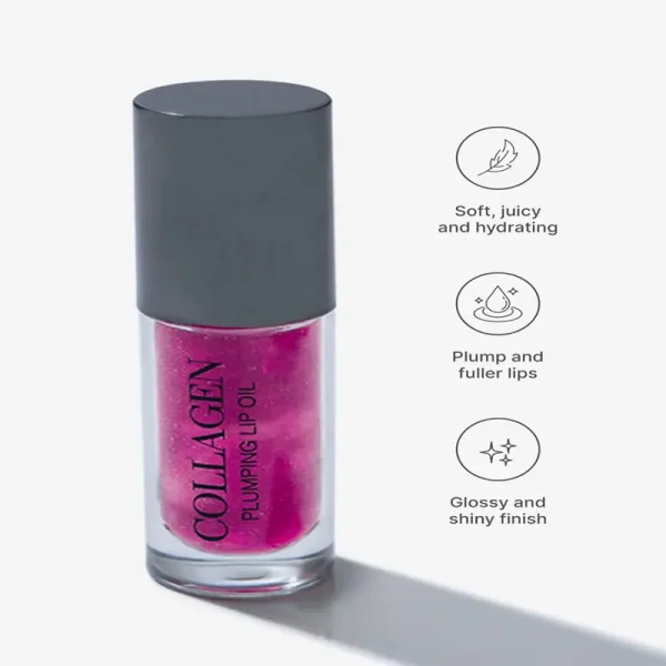 private label custom your logo collagen plumping lip oil