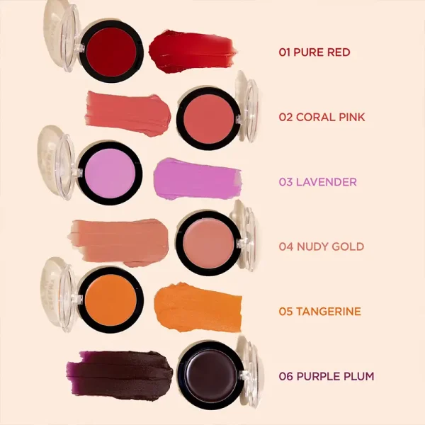 custom your logo vegan high pigment lip and cheek cream blush