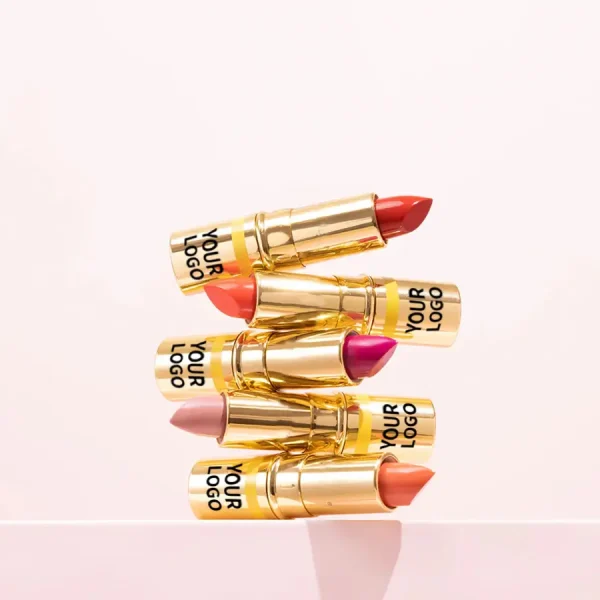 private label custom logo high pigment vegan velvet matte lipstick