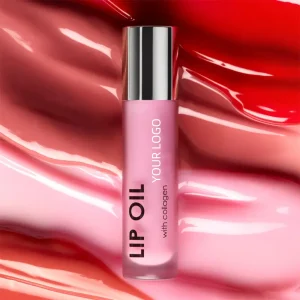 2025 new trend private label plumping collagen lip oil