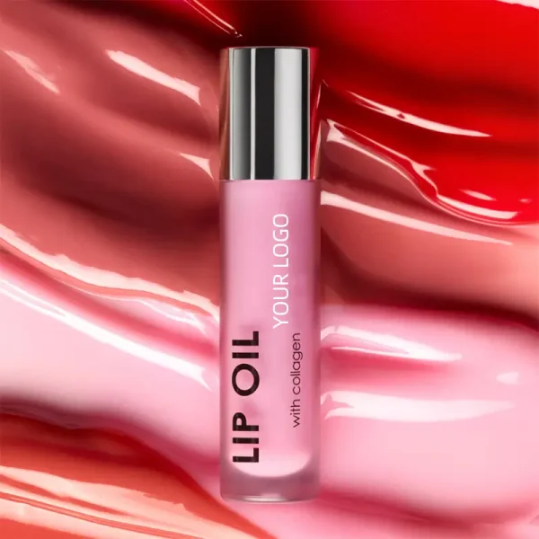2025 new trend private label plumping collagen lip oil