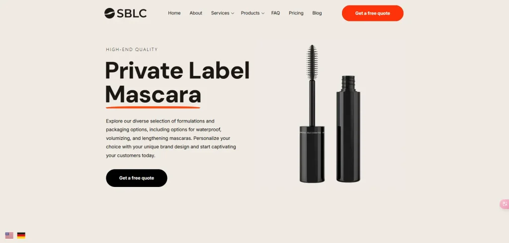 private label mascara sblcomp