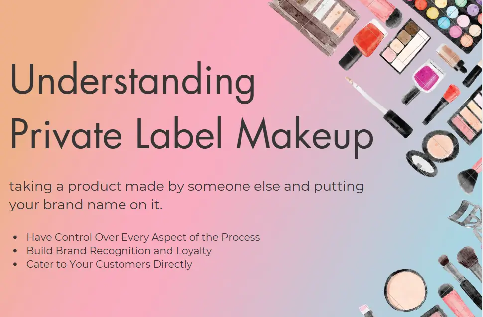 private label makeup meaning