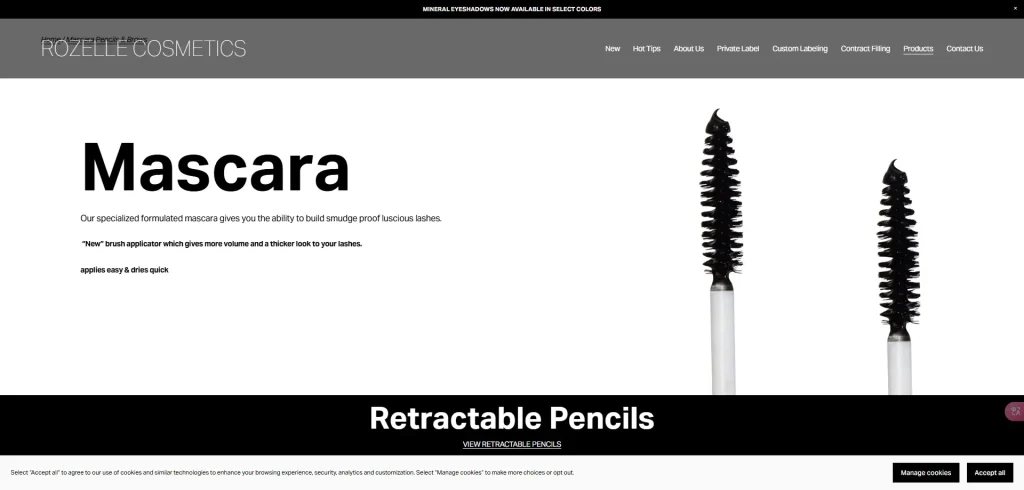rozelle cosmetics mascara