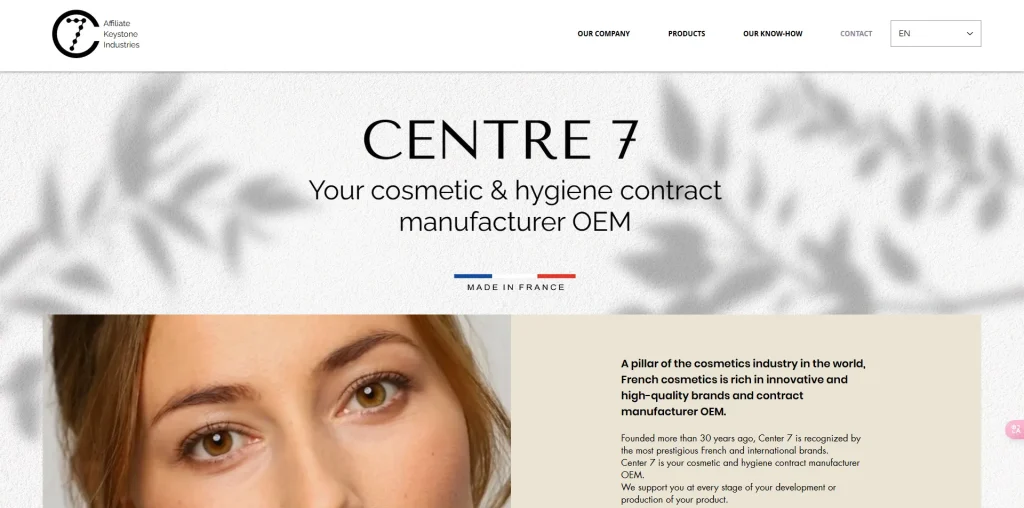 centre 7 homepage