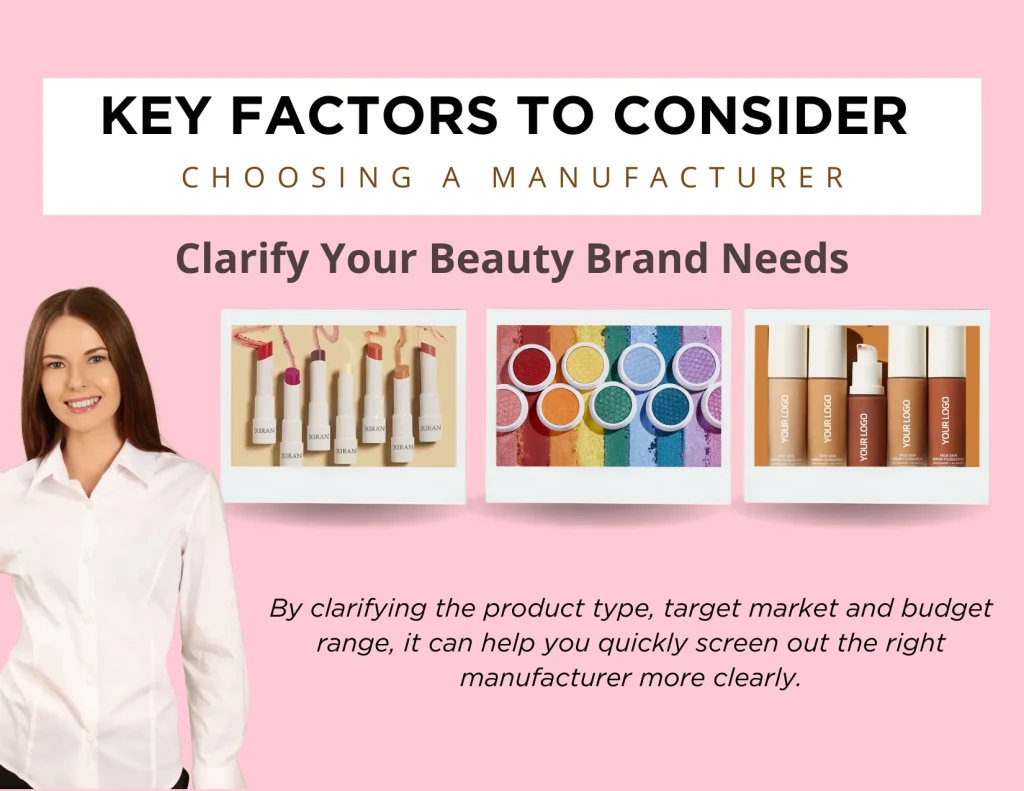 key factors to consider choosing a manufacturer