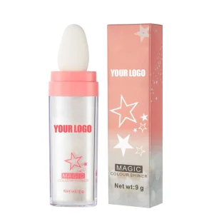 Bouteille et boîte de Magic Colour Shiner avec motif d'étoiles