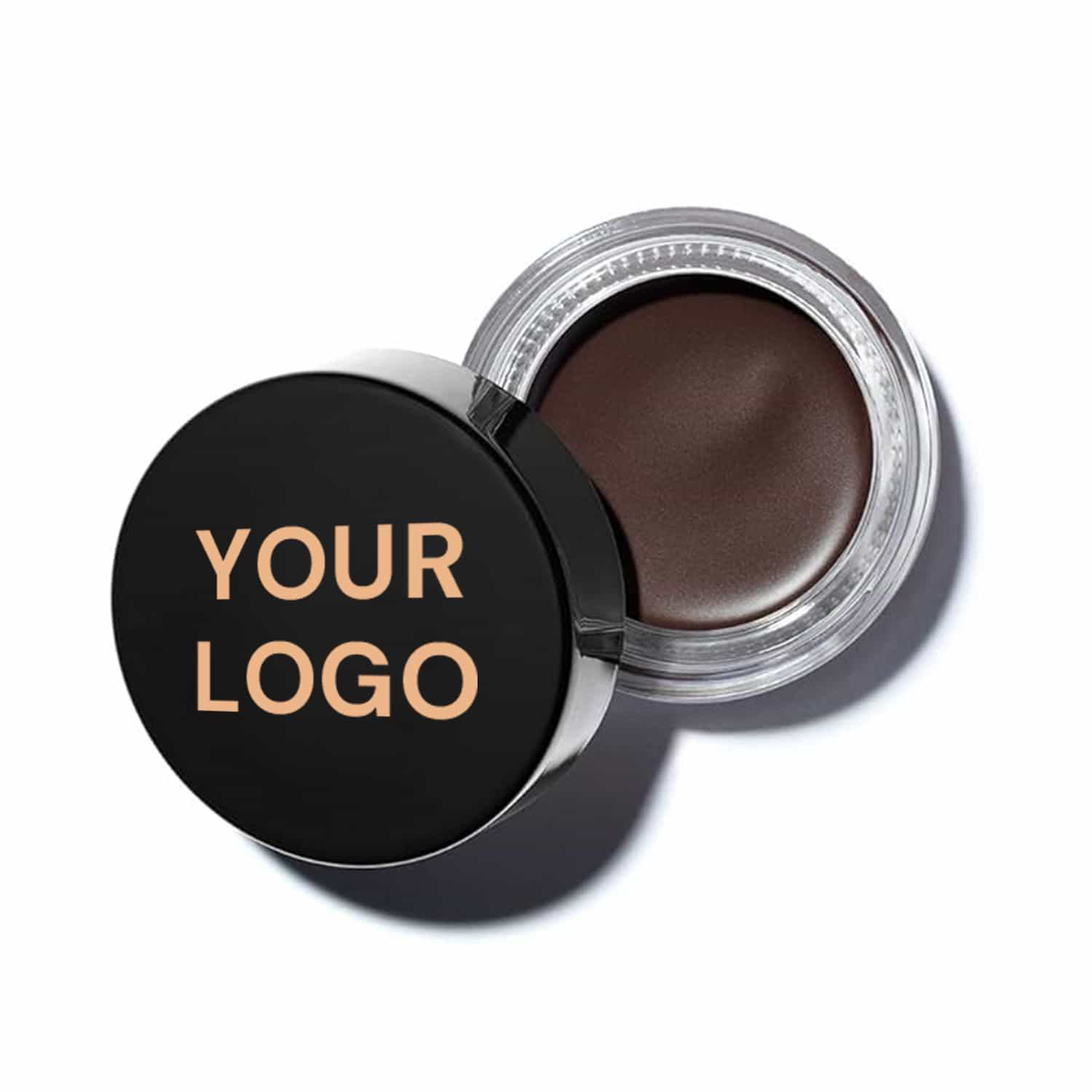 private label soft brown eyebrow pomade waterproof long lasting for precision eyeliner and brow definitio