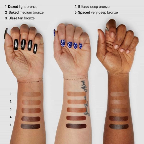 private label matte bronzer uildable cream bronzer stick für einen sunkissed glow