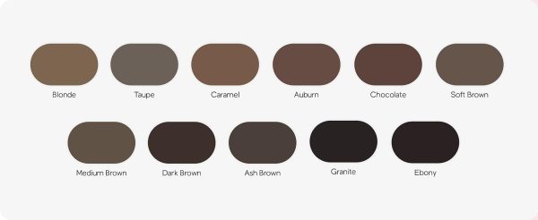 private label soft brown eyebrow pomade waterproof long lasting for precision eyeliner and brow definitio