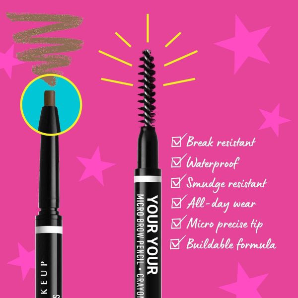 private label professional makeup micro brow pencil precise eyebrow pencil