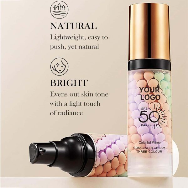 private label face primer makeup moisturizing isolation cream spf 50+ pa++++