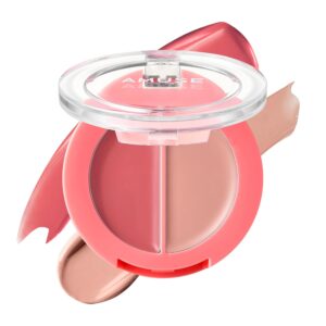 private label 3 in 1 lip and cheek eye shadow healthy balm