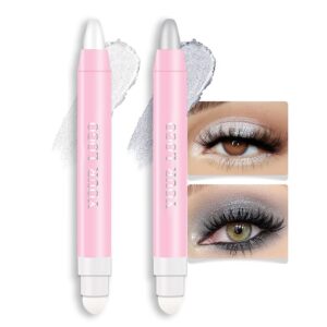 private label colorful eyeshadow stick with sponge tip