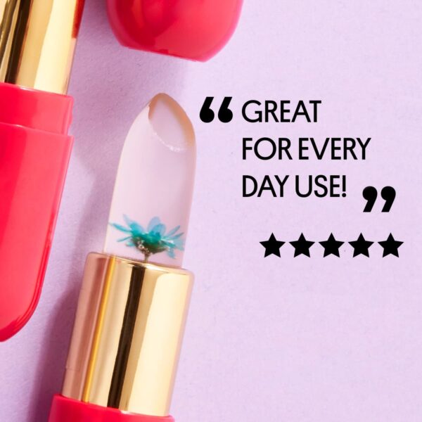 private label flower ph lip balm color changing lipstick