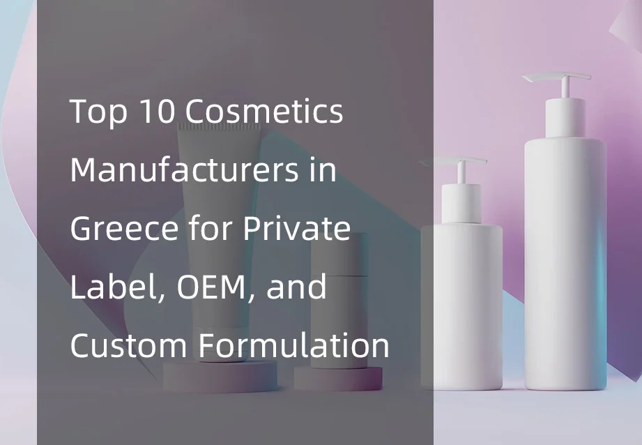 Superiore 10 Cosmetics Manufacturers in Greece for Private Label, OEM, and Custom Formulation