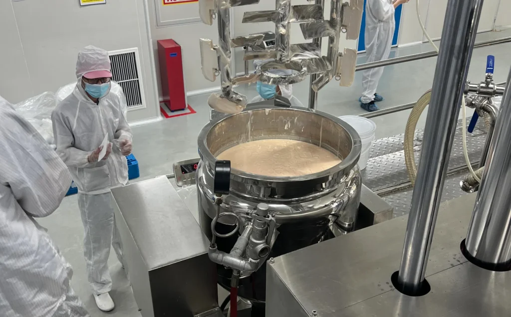 Atelier d'émulsification des cosmétiques Xiran
