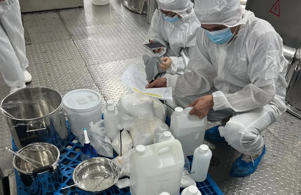 Atelier d'émulsification des cosmétiques Xiran