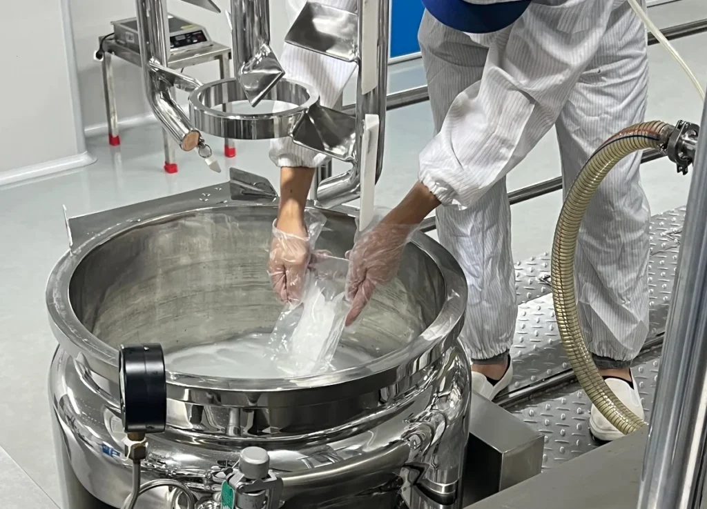 Atelier d'émulsification des cosmétiques Xiran