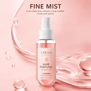 Private label argan oil hair fragrance spray designed to refresh hair, add a soft scent, reduce dryness, and leave hair feeling smoother, lighter, and more polished.