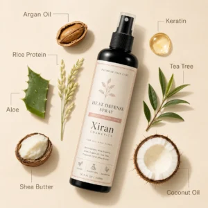 Private label organic natural keratin hair fragrance spray