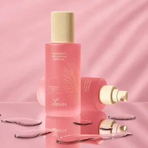 Private Label Moisturizing & Whitening Pink Massage Oil
