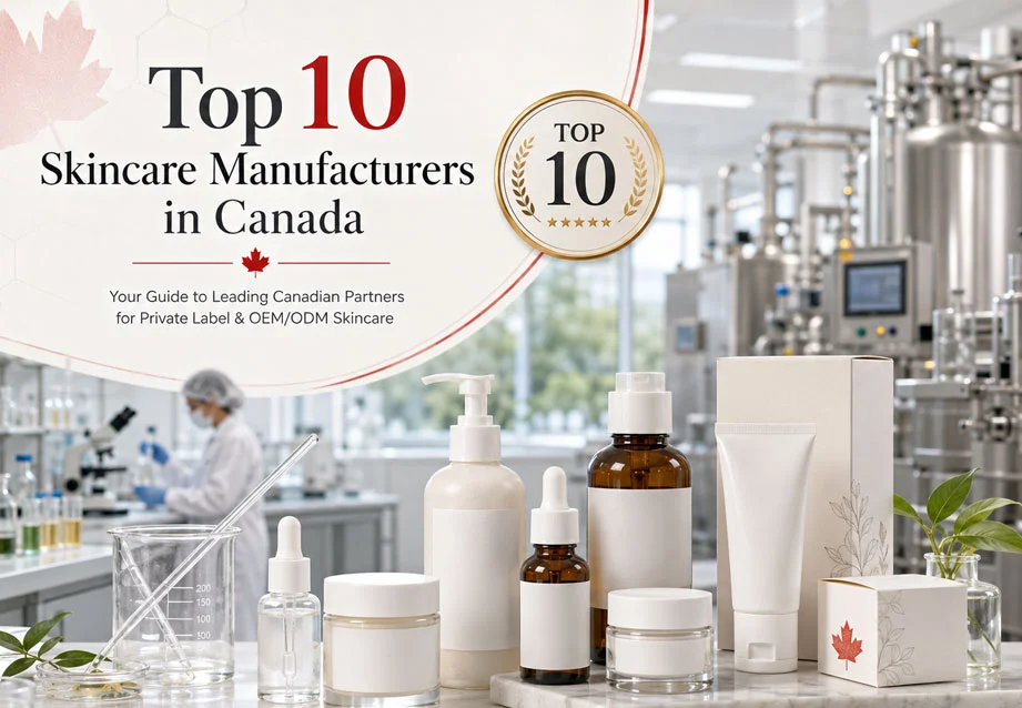 Bästa 10 Skincare Manufacturers in Canada