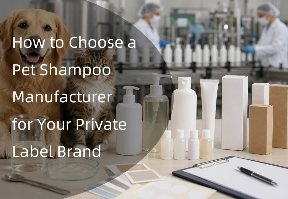 How to Choose a Pet Shampoo Manufacturer for Your Private Label Brand