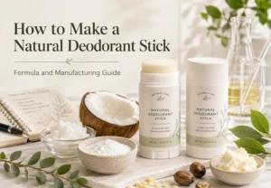 Comment fabriquer un stick déodorant naturel: Guide de formule et de fabrication
