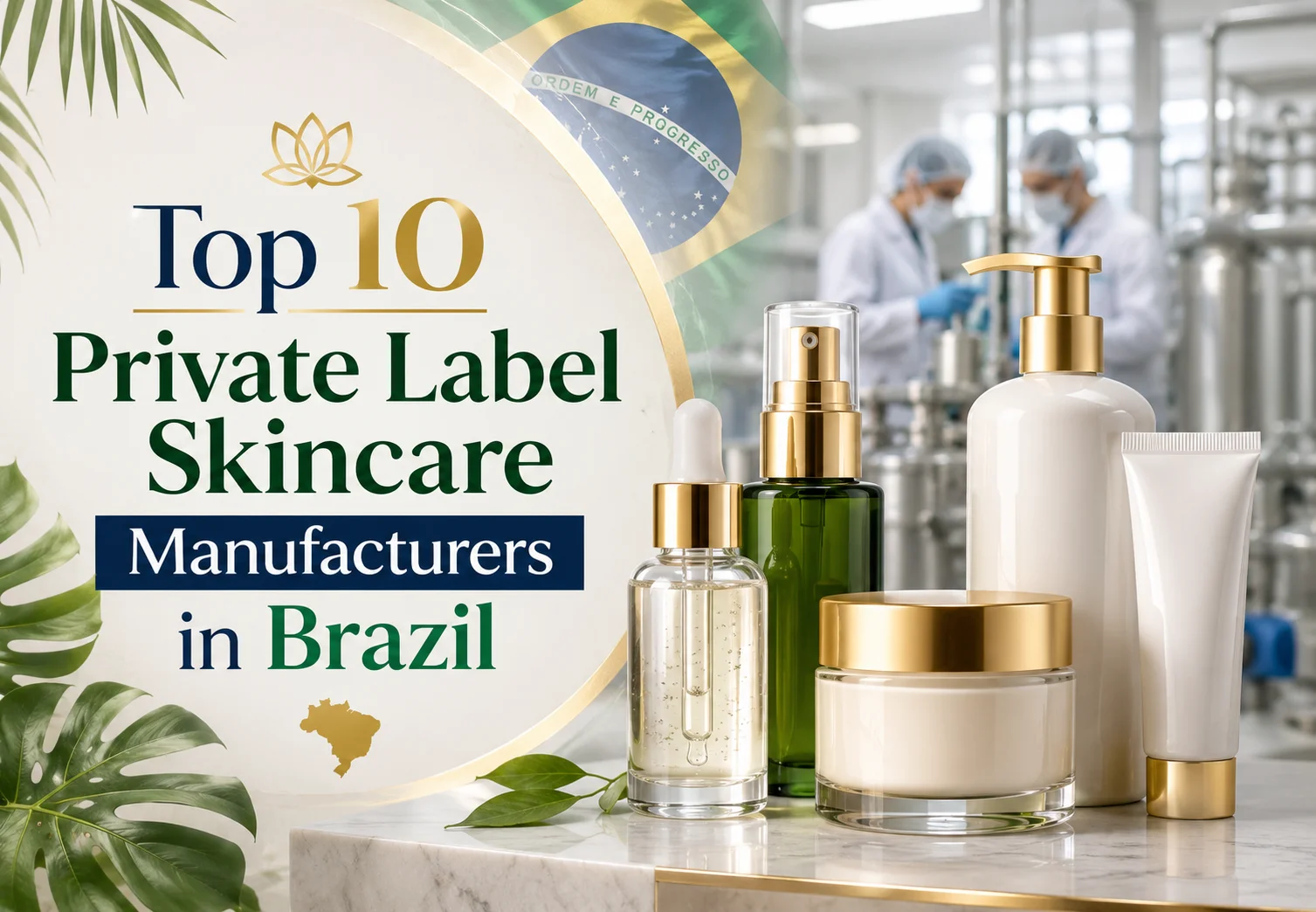 private label skincare manufacturers in Brazil