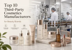 Top third-party cosmetics manufacturers for beauty brands