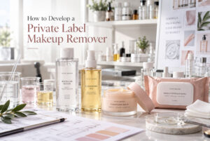 how to develop a private label makeup remover a 5 step guide