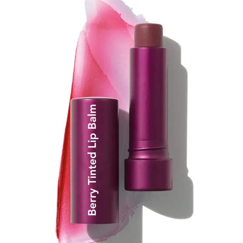 berry tinted lip balm